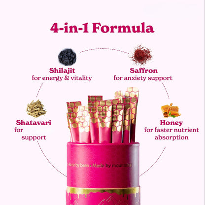 SHE-Lajit Honey Sticks - 30 Sticks